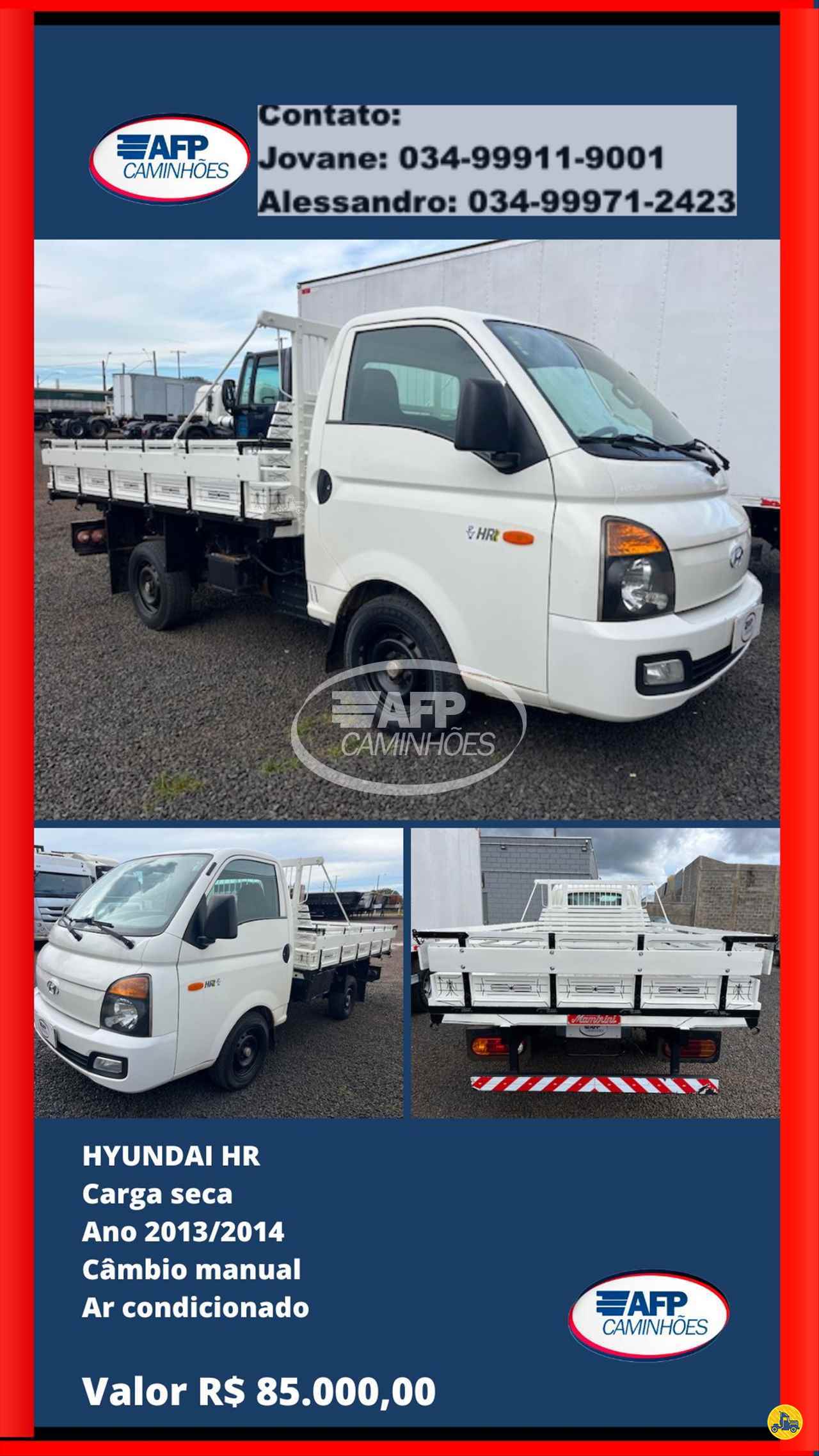 CAMINHAO HYUNDAI HR Carga Seca Toco 4x2 AFP Caminhões UBERLANDIA MINAS GERAIS MG